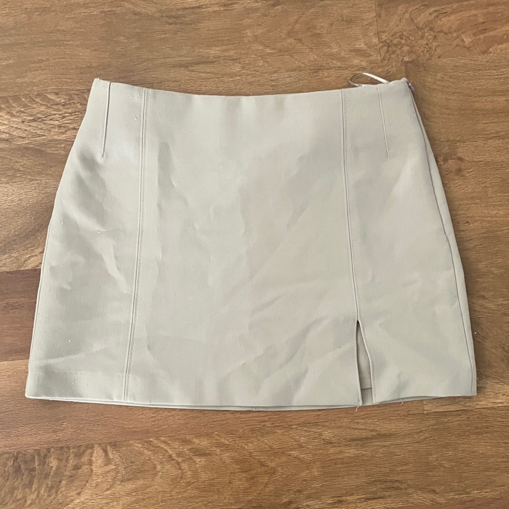 Zara Cream Mini Skirt